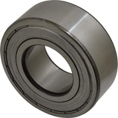 SKF - 35mm Bore Diam, 72mm OD, Double Shield Angular Contact Radial Ball Bearing - 27mm Wide, 2 Rows, Round Bore, 27,500 Lb Static Capacity, 37,700 Lb Dynamic Capacity - Eagle Tool & Supply
