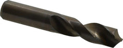 Hertel - Letter D, 118° Drill Point, 6.25mm Shank Diam, Fast Spiral Circuit Board Drill Bit - Eagle Tool & Supply