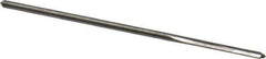 Hertel - 0.0455" Solid Carbide 4 Flute Chucking Reamer - Straight Flute, 0.0455" Straight Shank, 3/8" Flute Length, 1-1/2" OAL - Eagle Tool & Supply