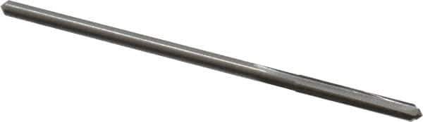 Hertel - 0.0745" Solid Carbide 4 Flute Chucking Reamer - Straight Flute, 0.0745" Straight Shank, 1/2" Flute Length, 1-3/4" OAL - Eagle Tool & Supply