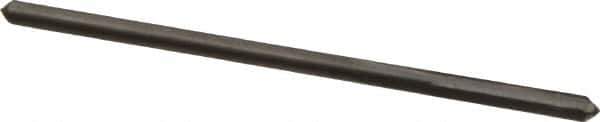 Hertel - 0.0865" Solid Carbide 4 Flute Chucking Reamer - Straight Flute, 0.0865" Straight Shank, 1/2" Flute Length, 2" OAL - Eagle Tool & Supply