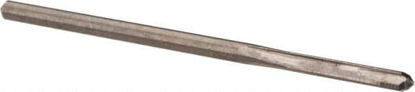 Hertel - 0.0945" Solid Carbide 4 Flute Chucking Reamer - Straight Flute, 0.0945" Straight Shank, 1/2" Flute Length, 2" OAL - Eagle Tool & Supply