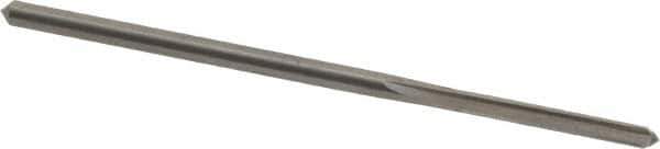Hertel - 0.0975" Solid Carbide 4 Flute Chucking Reamer - Straight Flute, 0.0975" Straight Shank, 5/8" Flute Length, 2-1/4" OAL - Eagle Tool & Supply