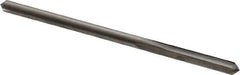 Hertel - 0.1195" Solid Carbide 4 Flute Chucking Reamer - Straight Flute, 0.1195" Straight Shank, 5/8" Flute Length, 2-1/4" OAL - Eagle Tool & Supply