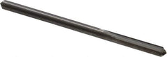 Hertel - 0.1275" Solid Carbide 4 Flute Chucking Reamer - Straight Flute, 0.1275" Straight Shank, 5/8" Flute Length, 2-1/4" OAL - Eagle Tool & Supply