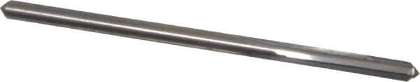 Hertel - 0.1295" Solid Carbide 4 Flute Chucking Reamer - Straight Flute, 0.1295" Straight Shank, 3/4" Flute Length, 2-1/2" OAL - Eagle Tool & Supply