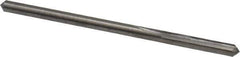 Hertel - 0.1315" Solid Carbide 4 Flute Chucking Reamer - Straight Flute, 0.1315" Straight Shank, 3/4" Flute Length, 2-1/2" OAL - Eagle Tool & Supply