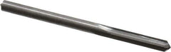 Hertel - 0.183" Solid Carbide 4 Flute Chucking Reamer - Straight Flute, 0.183" Straight Shank, 7/8" Flute Length, 2-3/4" OAL - Eagle Tool & Supply
