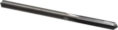 Hertel - 0.186" Solid Carbide 4 Flute Chucking Reamer - Straight Flute, 0.186" Straight Shank, 7/8" Flute Length, 2-3/4" OAL - Eagle Tool & Supply