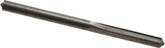 Hertel - 0.202" Solid Carbide 4 Flute Chucking Reamer - Straight Flute, 0.202" Straight Shank, 1" Flute Length, 3" OAL - Eagle Tool & Supply