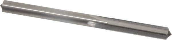 Hertel - 0.218" Solid Carbide 4 Flute Chucking Reamer - Straight Flute, 0.218" Straight Shank, 1" Flute Length, 3" OAL - Eagle Tool & Supply