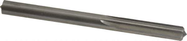 Hertel - 0.262" Solid Carbide 6 Flute Chucking Reamer - Straight Flute, 0.262" Straight Shank, 1-1/8" Flute Length, 3-1/4" OAL - Eagle Tool & Supply