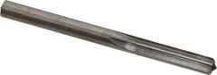 Hertel - 0.267" Solid Carbide 6 Flute Chucking Reamer - Straight Flute, 0.267" Straight Shank, 1-1/8" Flute Length, 3-1/4" OAL - Eagle Tool & Supply