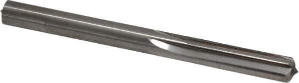 Hertel - 0.278" Solid Carbide 6 Flute Chucking Reamer - Straight Flute, 0.278" Straight Shank, 1-1/8" Flute Length, 3-1/4" OAL - Eagle Tool & Supply