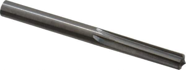 Hertel - 0.293" Solid Carbide 6 Flute Chucking Reamer - Straight Flute, 0.293" Straight Shank, 1-1/8" Flute Length, 3-1/4" OAL - Eagle Tool & Supply