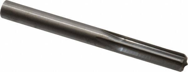 Hertel - 0.305" Solid Carbide 6 Flute Chucking Reamer - Straight Flute, 0.305" Straight Shank, 1-1/8" Flute Length, 3-1/4" OAL - Eagle Tool & Supply