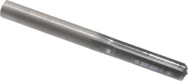 Hertel - 0.328" Solid Carbide 6 Flute Chucking Reamer - Straight Flute, 0.328" Straight Shank, 1-1/4" Flute Length, 3-1/2" OAL - Eagle Tool & Supply