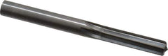 Hertel - 0.338" Solid Carbide 6 Flute Chucking Reamer - Straight Flute, 0.338" Straight Shank, 1-1/4" Flute Length, 3-1/2" OAL - Eagle Tool & Supply