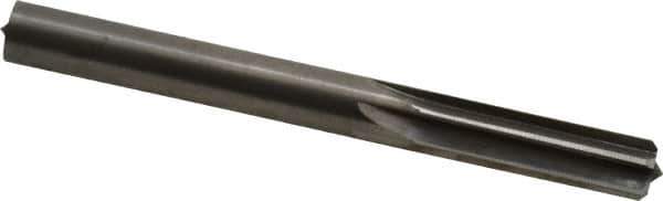Hertel - 0.34" Solid Carbide 6 Flute Chucking Reamer - Straight Flute, 0.34" Straight Shank, 1-1/4" Flute Length, 3-1/2" OAL - Eagle Tool & Supply
