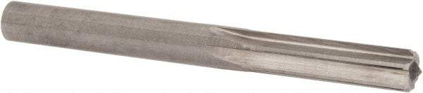 Hertel - 11/32" Solid Carbide 6 Flute Chucking Reamer - Straight Flute, 11/32" Straight Shank, 1-1/4" Flute Length, 3-1/2" OAL - Eagle Tool & Supply
