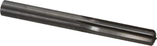 Hertel - 0.361" Solid Carbide 6 Flute Chucking Reamer - Straight Flute, 0.361" Straight Shank, 1-1/4" Flute Length, 3-1/2" OAL - Eagle Tool & Supply