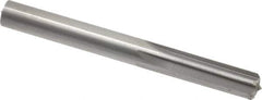 Hertel - 0.363" Solid Carbide 6 Flute Chucking Reamer - Straight Flute, 0.363" Straight Shank, 1-1/4" Flute Length, 3-1/2" OAL - Eagle Tool & Supply
