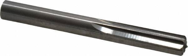 Hertel - 0.367" Solid Carbide 6 Flute Chucking Reamer - Straight Flute, 0.367" Straight Shank, 1-1/4" Flute Length, 3-1/2" OAL - Eagle Tool & Supply
