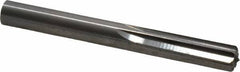 Hertel - 0.367" Solid Carbide 6 Flute Chucking Reamer - Straight Flute, 0.367" Straight Shank, 1-1/4" Flute Length, 3-1/2" OAL - Eagle Tool & Supply