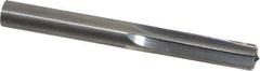 Hertel - 3/8" Solid Carbide 6 Flute Chucking Reamer - Straight Flute, 3/8" Straight Shank, 1-1/4" Flute Length, 3-1/2" OAL - Eagle Tool & Supply