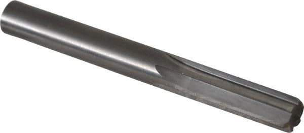 Hertel - 0.383" Solid Carbide 6 Flute Chucking Reamer - Straight Flute, 0.383" Straight Shank, 1-1/4" Flute Length, 3-1/2" OAL - Eagle Tool & Supply