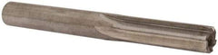 Hertel - 0.393" Solid Carbide 6 Flute Chucking Reamer - Straight Flute, 0.393" Straight Shank, 1-1/4" Flute Length, 3-1/2" OAL - Eagle Tool & Supply
