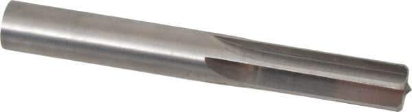 Hertel - 0.505" Solid Carbide 6 Flute Chucking Reamer - Straight Flute, 0.505" Straight Shank, 1-1/2" Flute Length, 4" OAL - Eagle Tool & Supply