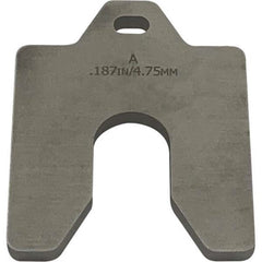 Maudlin Products - Metal Shim Stock Type: Slotted Shim Material: Stainless Steel - Eagle Tool & Supply