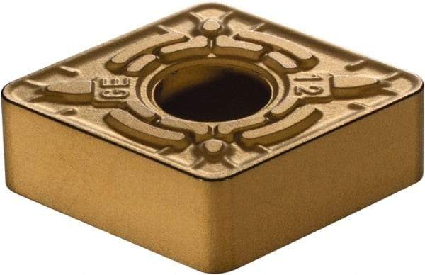 Sumitomo - CNMG433 EGE Grade AC820P Carbide Turning Insert - Al2O3 Finish, 80° Diamond, 1/2" Inscr Circle, 3/16" Thick, 3/64" Corner Radius - Eagle Tool & Supply