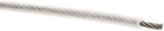 Value Collection - 3/16" x 3/32" Diam, Aircraft Cable - 920 Lb Breaking Strength, 7 x 7 Strand Core, Nylon Coating - Eagle Tool & Supply