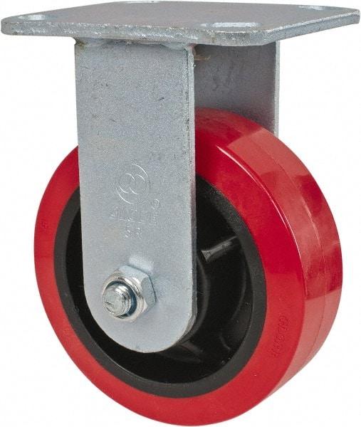 Value Collection - Tool Box Polypropylene Caster - 6-5/8" Wide x 4-5/8" Deep x 4" High, Red, For 41" Roller Cabinets - Eagle Tool & Supply