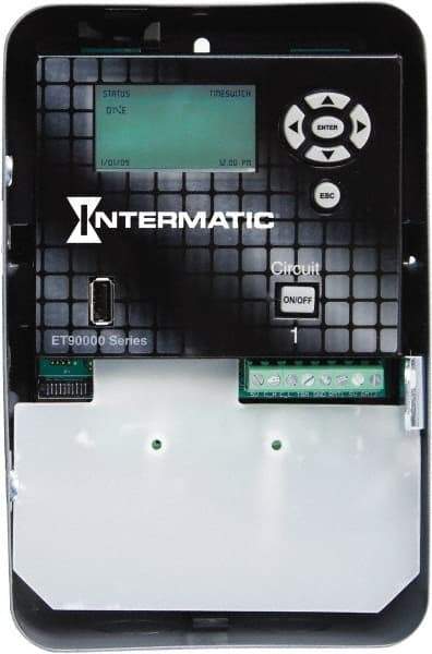 Intermatic - 365 Day Astronomical Indoor Digital Electronic Timer Switch - 4,000 On/Off, 120 to 277 VAC, 50/60 Hz, - Eagle Tool & Supply