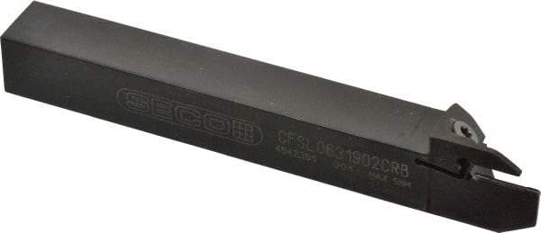 Seco - CFSL, Left Hand Cut, 5/8" Shank Height x 5/8" Shank Width, Indexable Turning Toolholder - 5" OAL, LC.. 1902.. Insert Compatibility, Series Multi-Directional Turning (MDT) - Eagle Tool & Supply
