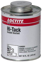 Loctite - 16 oz Can Red Polyurethane Gasket Sealant - Series 154 - Eagle Tool & Supply