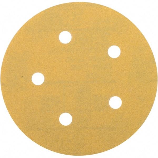 3M - 5" Diam, 180 Grit, Aluminum Oxide Hook & Loop Disc - Fine Grade, Coated, Series 255L - Eagle Tool & Supply