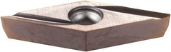 Sumitomo - VCGT220.5 FX Grade AC530U Carbide Turning Insert - TiAlN/AlCrN Finish, 35° Diamond, 1/4" Inscr Circle, 1/8" Thick, 0.0078" Corner Radius - Eagle Tool & Supply