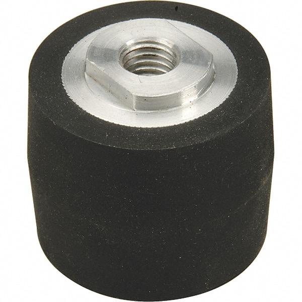 Dynabrade - 4" Diam x 1-1/2" Wide Contact Wheel - Standard, 70 Duro Neoprene Face - Eagle Tool & Supply