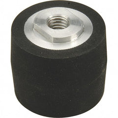 Dynabrade - 4" Diam x 1-1/2" Wide Contact Wheel - Standard, 70 Duro Neoprene Face - Eagle Tool & Supply