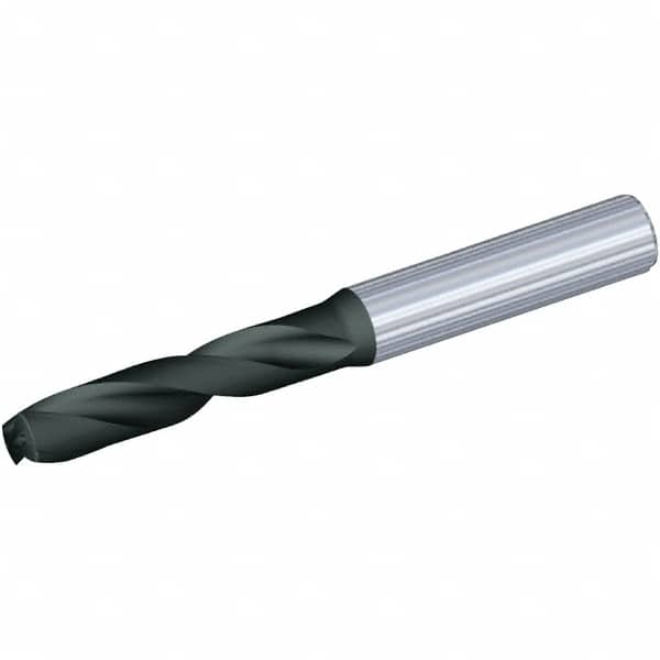 Kennametal - 6.2mm 140° Spiral Flute Solid Carbide Screw Machine Drill Bit - Eagle Tool & Supply