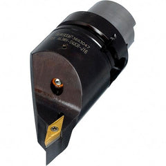 Iscar - Right Hand Cut, Size HSK A63, VN.. Insert Compatiblity, Internal or External Modular Turning & Profiling Cutting Unit Head - 110mm Head Length, Through Coolant, Series Isoturn - Eagle Tool & Supply