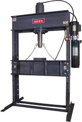 Dake - 50 Ton Hydraulic Shop Press - 16 Inch Stroke, 2 HP, Single Phase - Eagle Tool & Supply