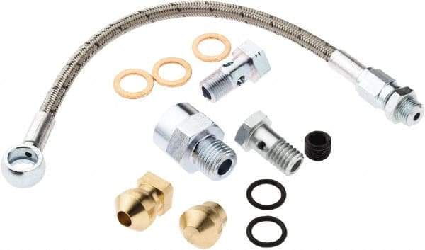 Seco - 55 Piece, 300mm Hose Length, Coolant Hose Kit - For Jetstream Tooling - Eagle Tool & Supply