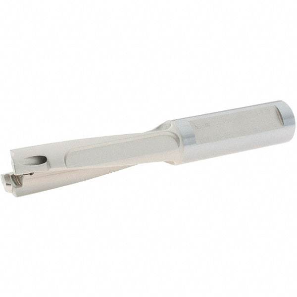 Iscar - 16 to 16.9mm Diam, 3.5xD, 52mm Max Depth, 16mm Shank Diam, 115mm OAL, Replaceable Tip Drill - IDI-SG, IDI-SK Insert, 16 Seat Size, DCM Toolholder, Series UniChamDrill - Eagle Tool & Supply