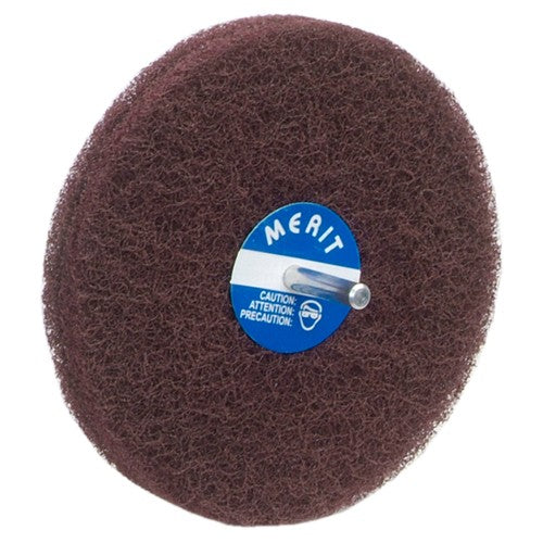 5″ × 1/2″ with 1/4″ Spindle Non-Woven Spindle - Mounted Disc Medium Grit Aluminum Oxide - Eagle Tool & Supply