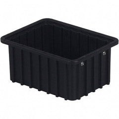 LEWISBins+ - 8-3/8" Wide x 5" High, Black Bin Divider Box - Use with DV0850 Short, DV1050 Long - Eagle Tool & Supply